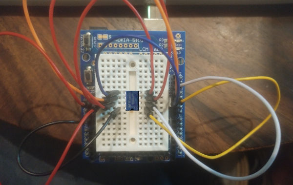 Montage pour flasher un bios avec mon arduino